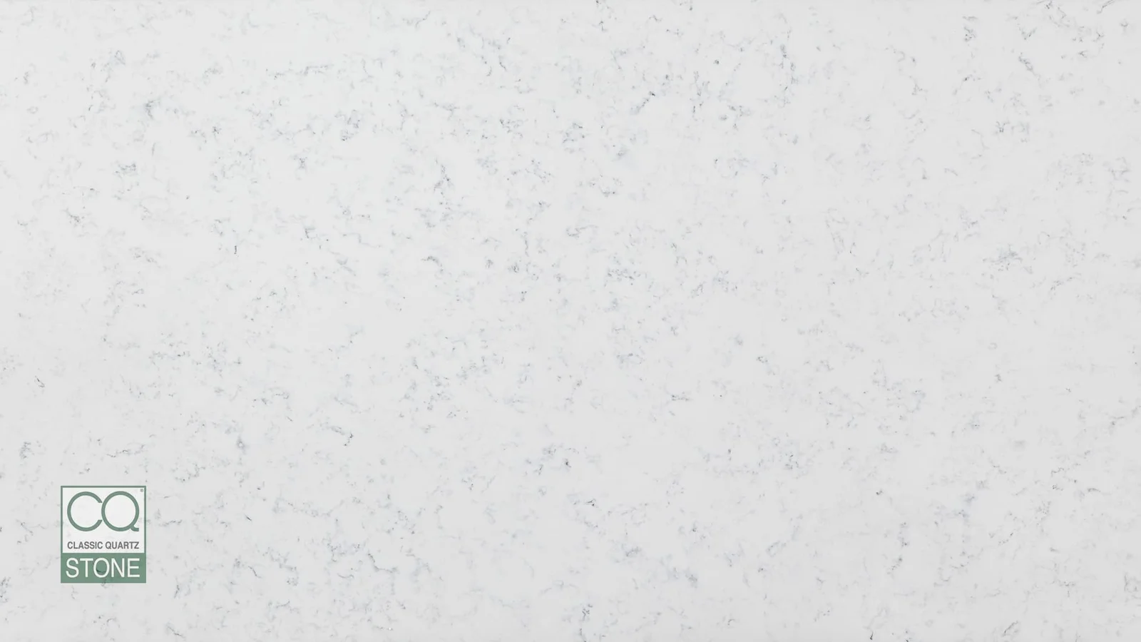 Full slab of Marble Carrara CQM300 white quartz from Classic Quartz Stone