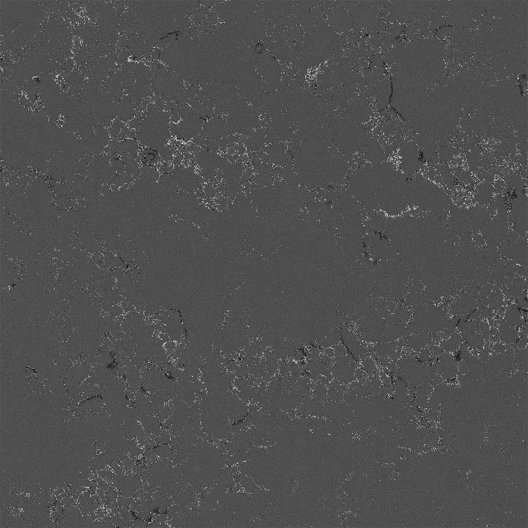 Full slab of Milet CQ3312 grey quartz from Classic Quartz Stone