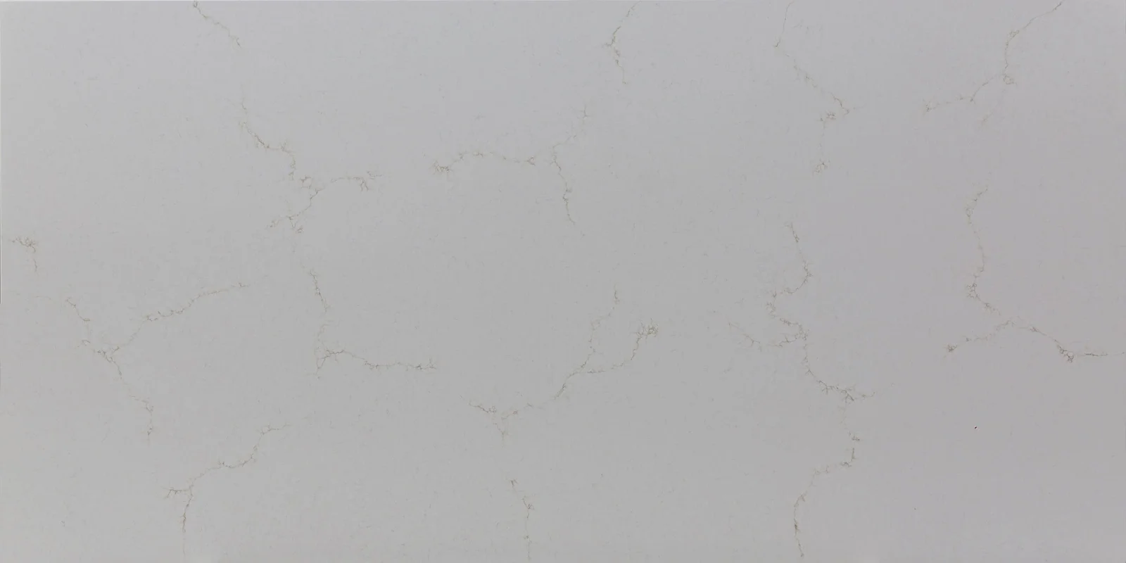 Full slab of Misterio Gold CQM512 white quartz from Classic Quartz Stone