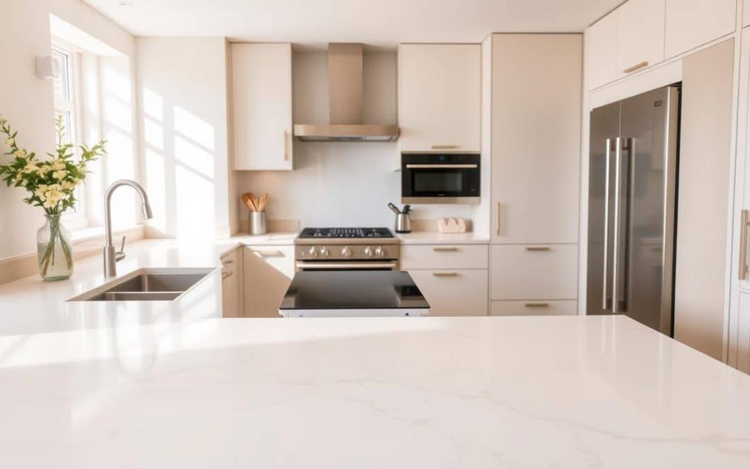 Expert Blanco Maple Quartz Worktops in London