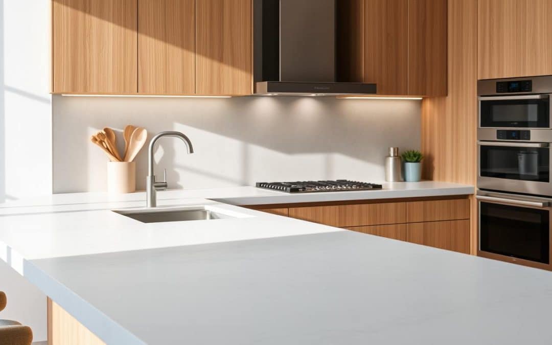 Caesarstone Fresh Concrete worktops