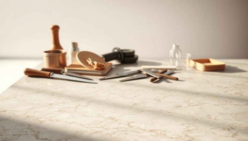 Faux Marble Surface Preparation