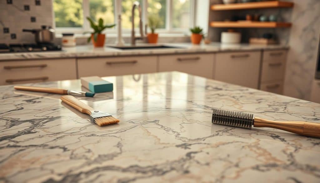 Faux Marble Veining Techniques