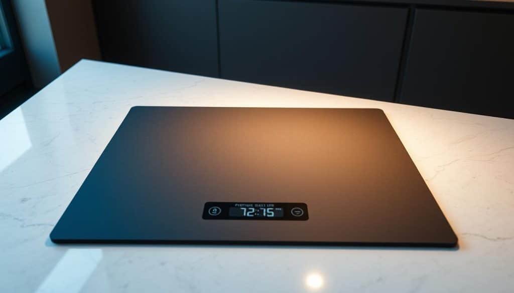 High-tech cooking mat and induction system integration