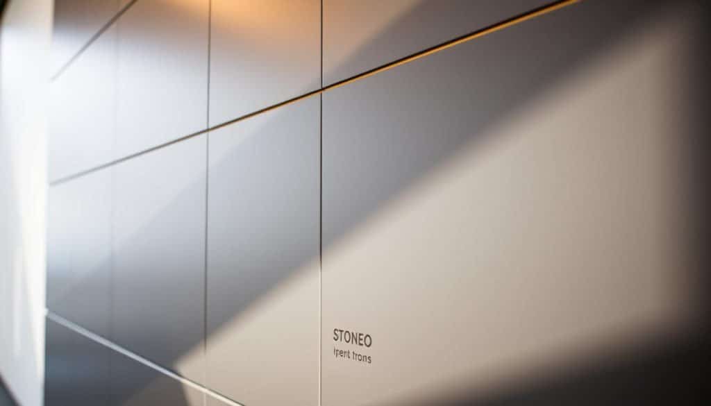Highly resistant Dekton REM wall