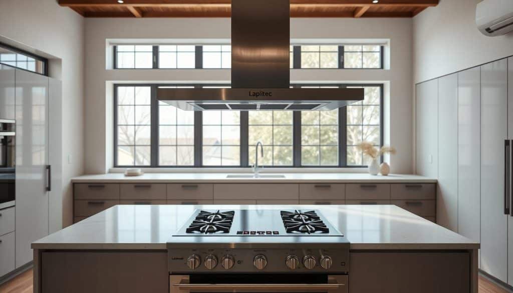 Lapitec Chef Stove in a modern kitchen