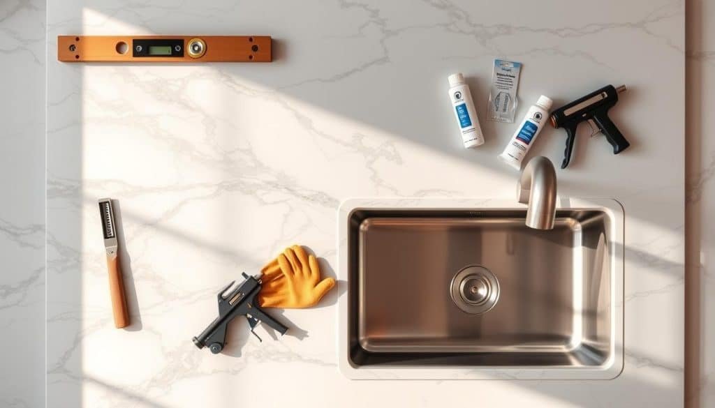 Materials for marble countertops