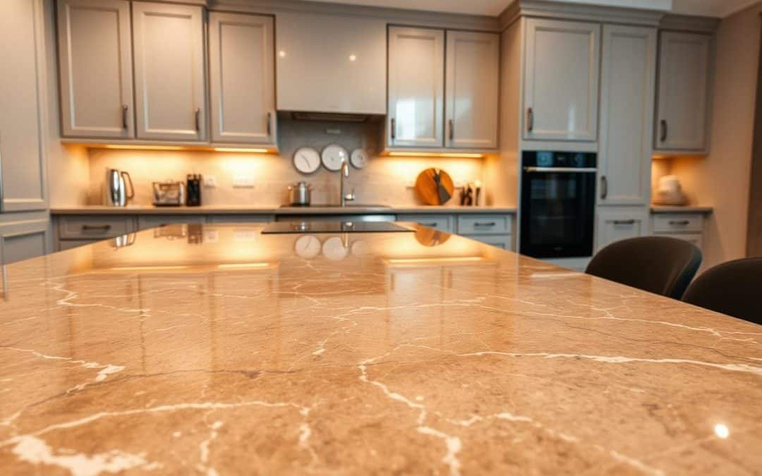 Leathered Marble Worktops London | 07943 204068