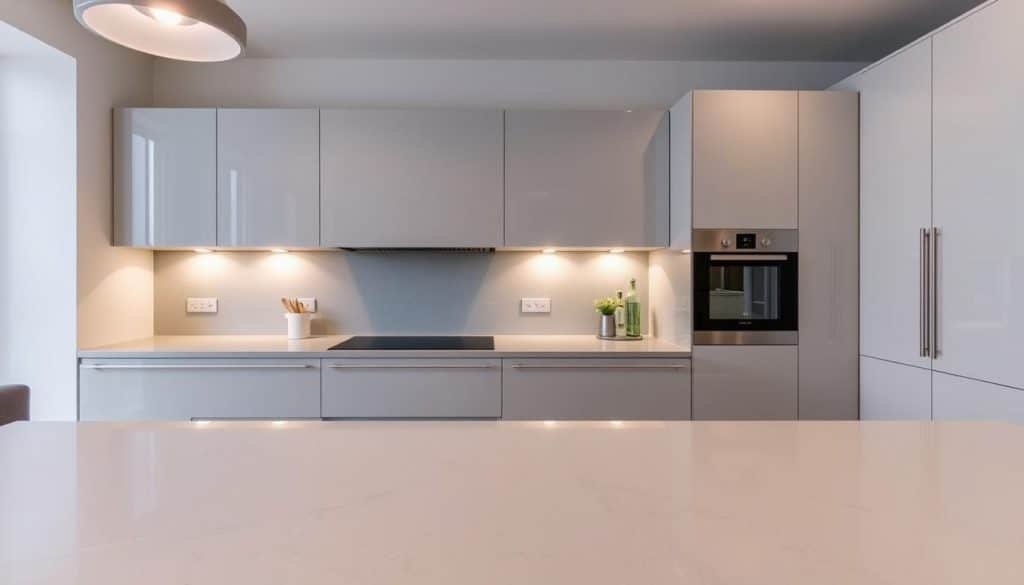 Silestone worktops in a modern kitchen