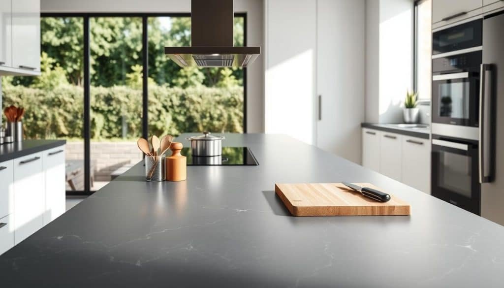 Silestone worktops in a modern kitchen