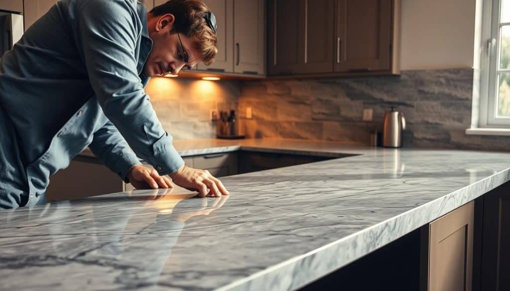 bespoke worktop installation