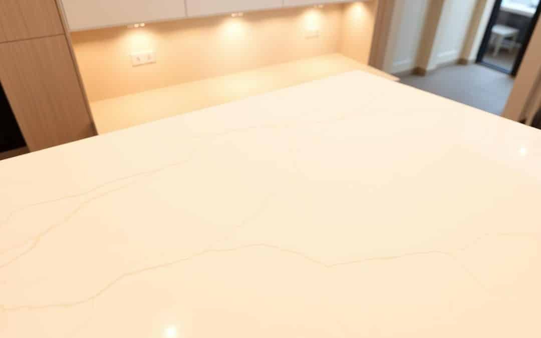 Cream Quartz Countertops London | StonePro Worktops