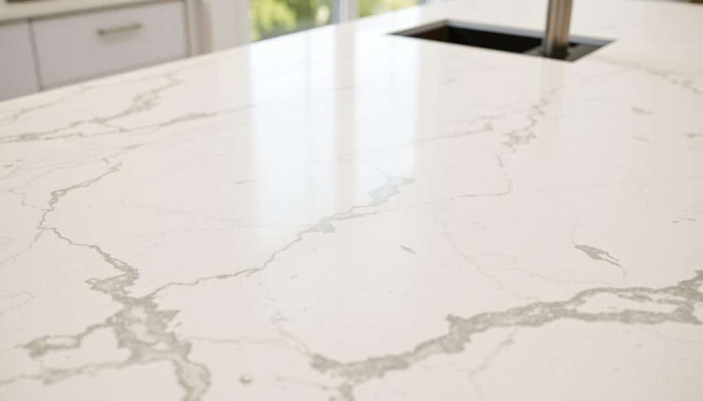 quartz worktop features